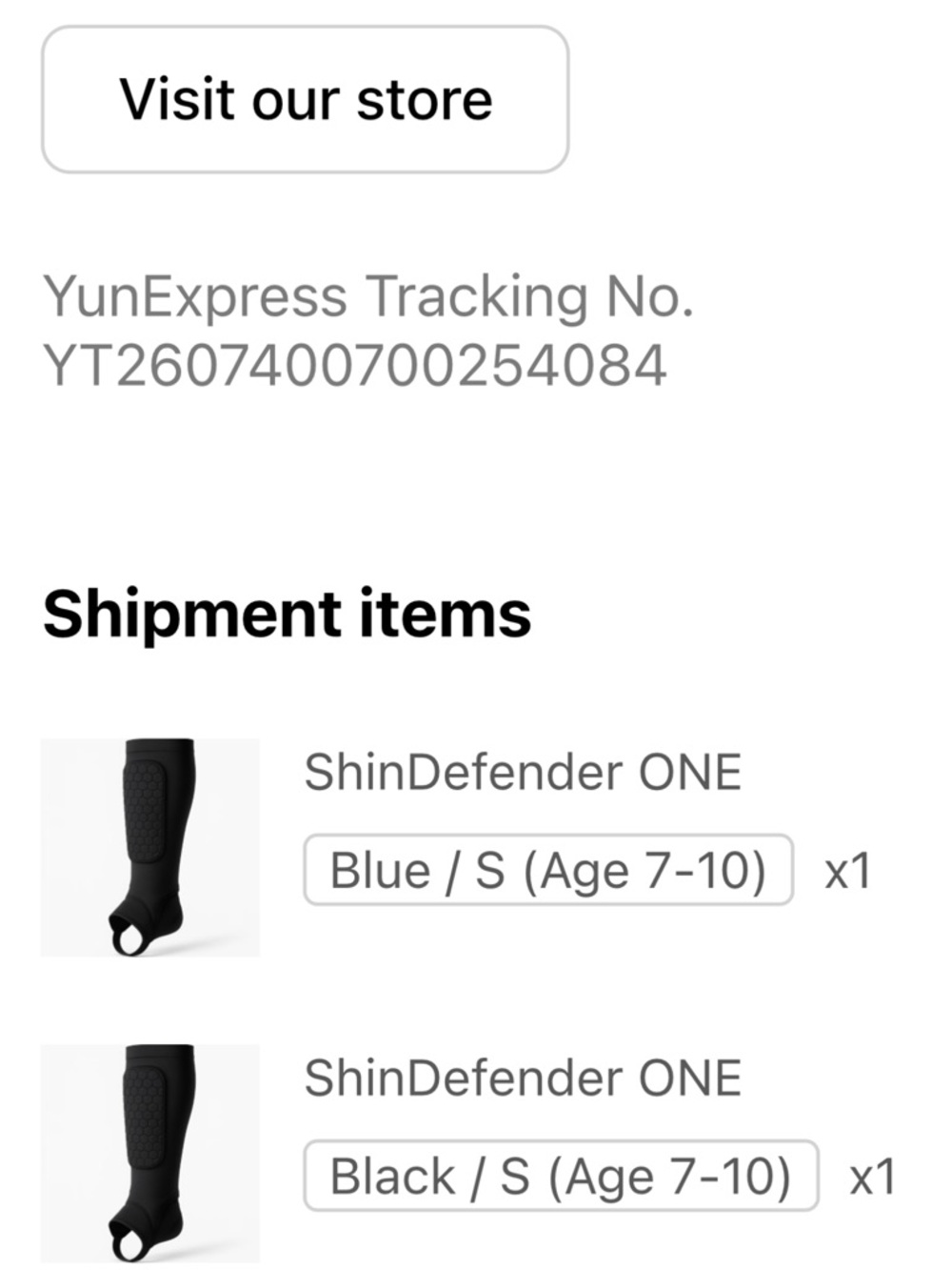 Kids Athletic Shin Guard Socks - Blue & Black